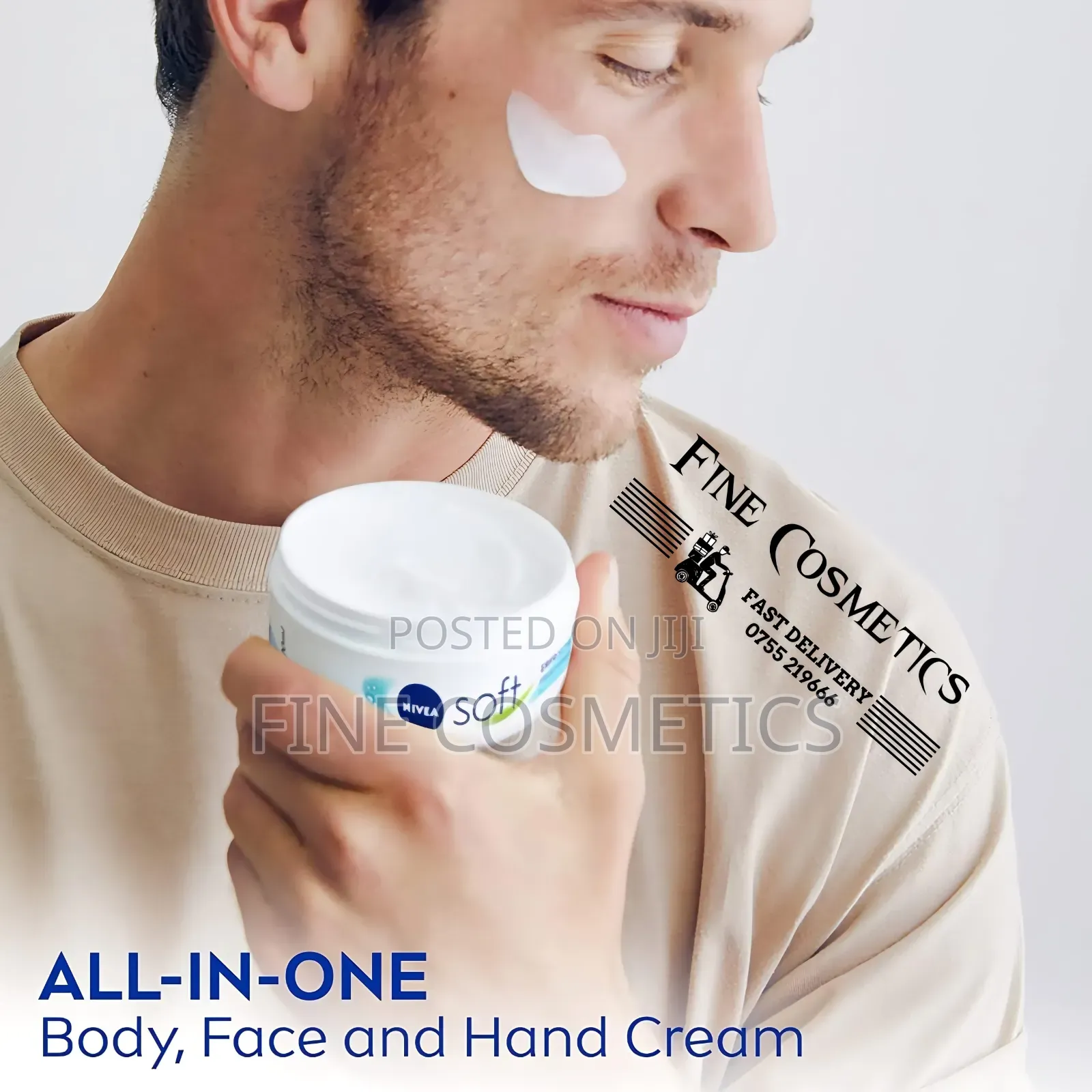 ORIGINAL Nivea Soft Refreshingly Moisturizering Cream 300ml