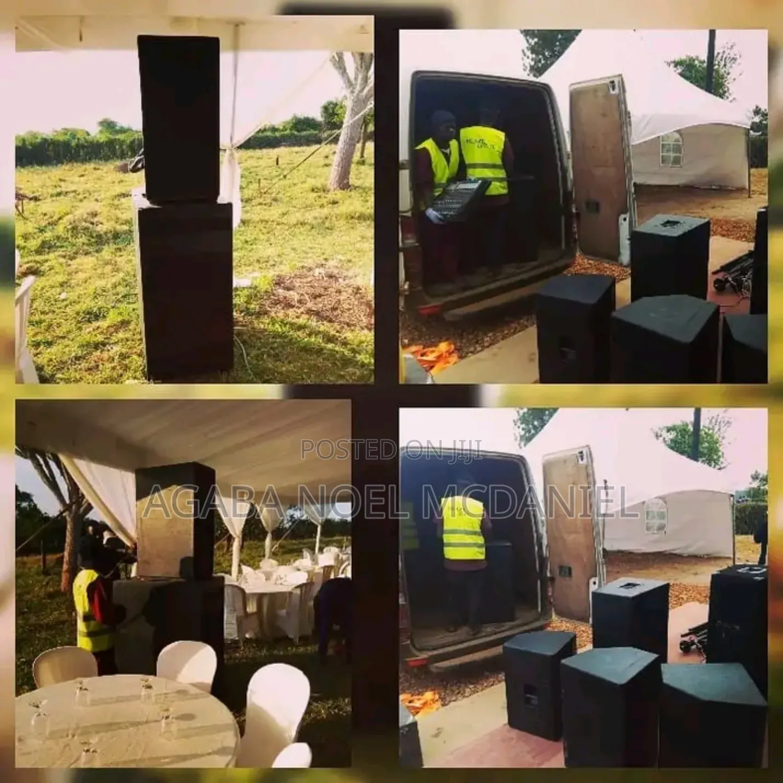 Sound System Equipment for Hire.