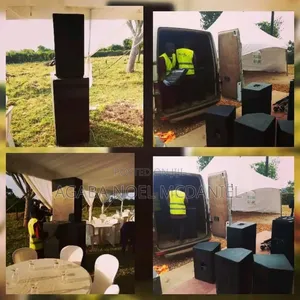 Sound System Equipment for Hire.