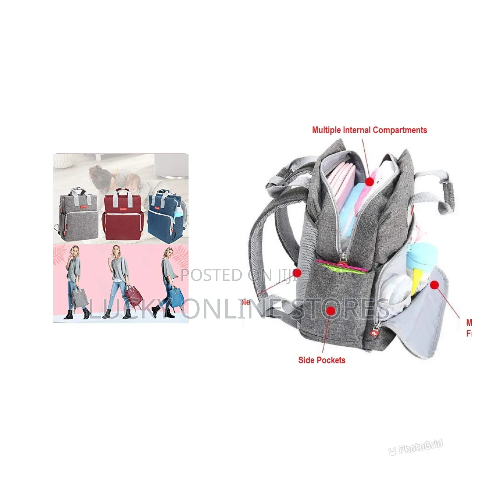 Baby Diaper Changing Backpack