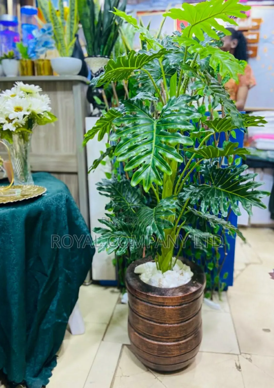 Artificial Swiss Cheese Plant