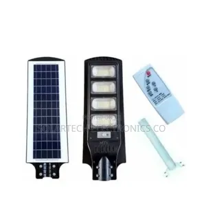 400W Automatic Solar Street Lights On