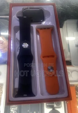 Ultra Smart Watch Sport With 2 Button Strap - Multicolor