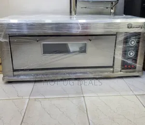 Single Deck Commercial Electric Freestanding Oven Two Trays- Stainless