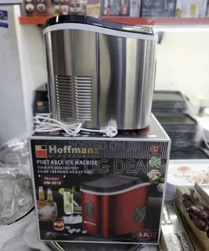 Hoffmans 2.2 Litres Electric Ice Cube Maker - Silver