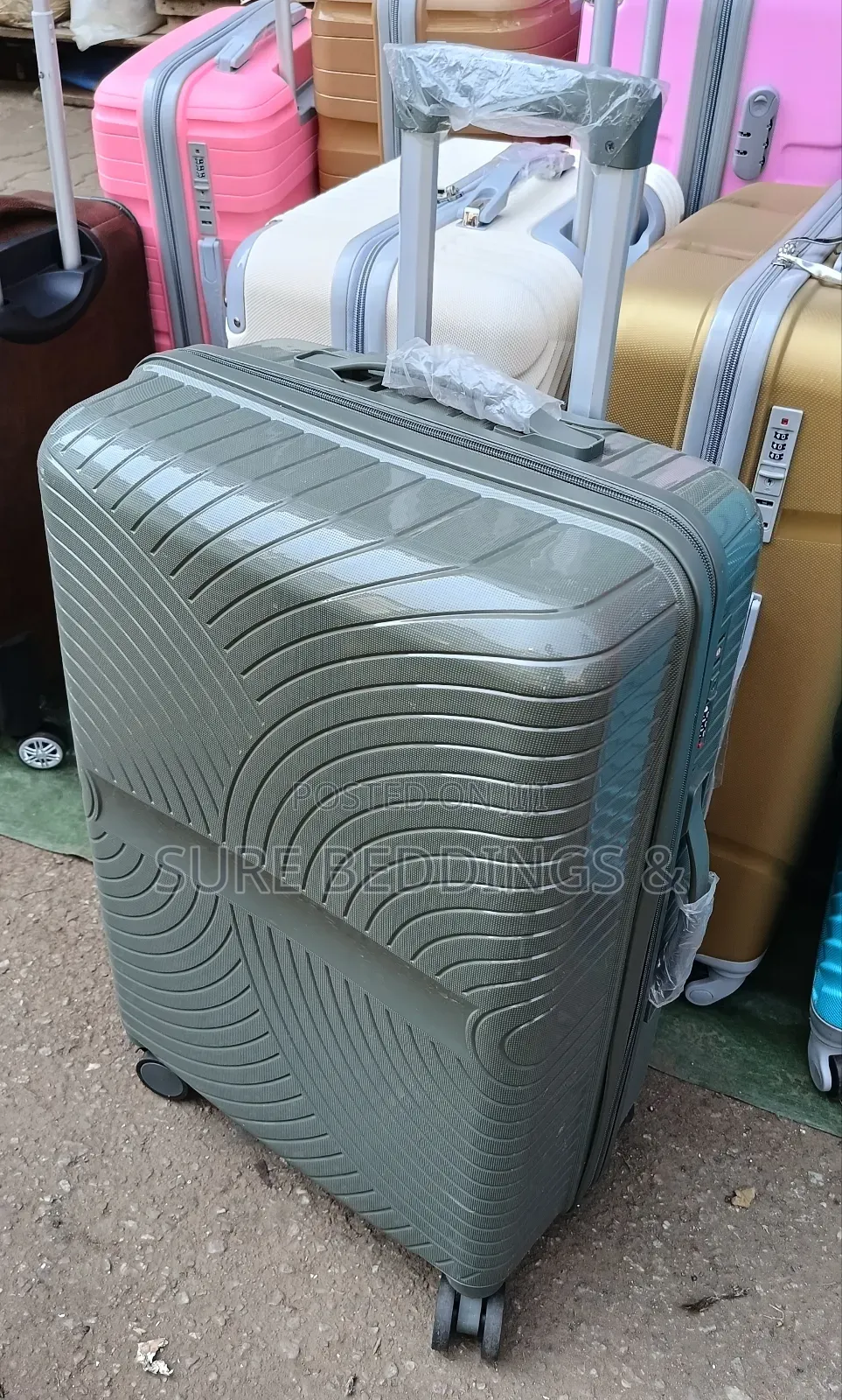 Amison Rubber Suitcase