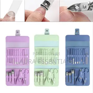 16x Manicure Set Nail Clippers Kit
