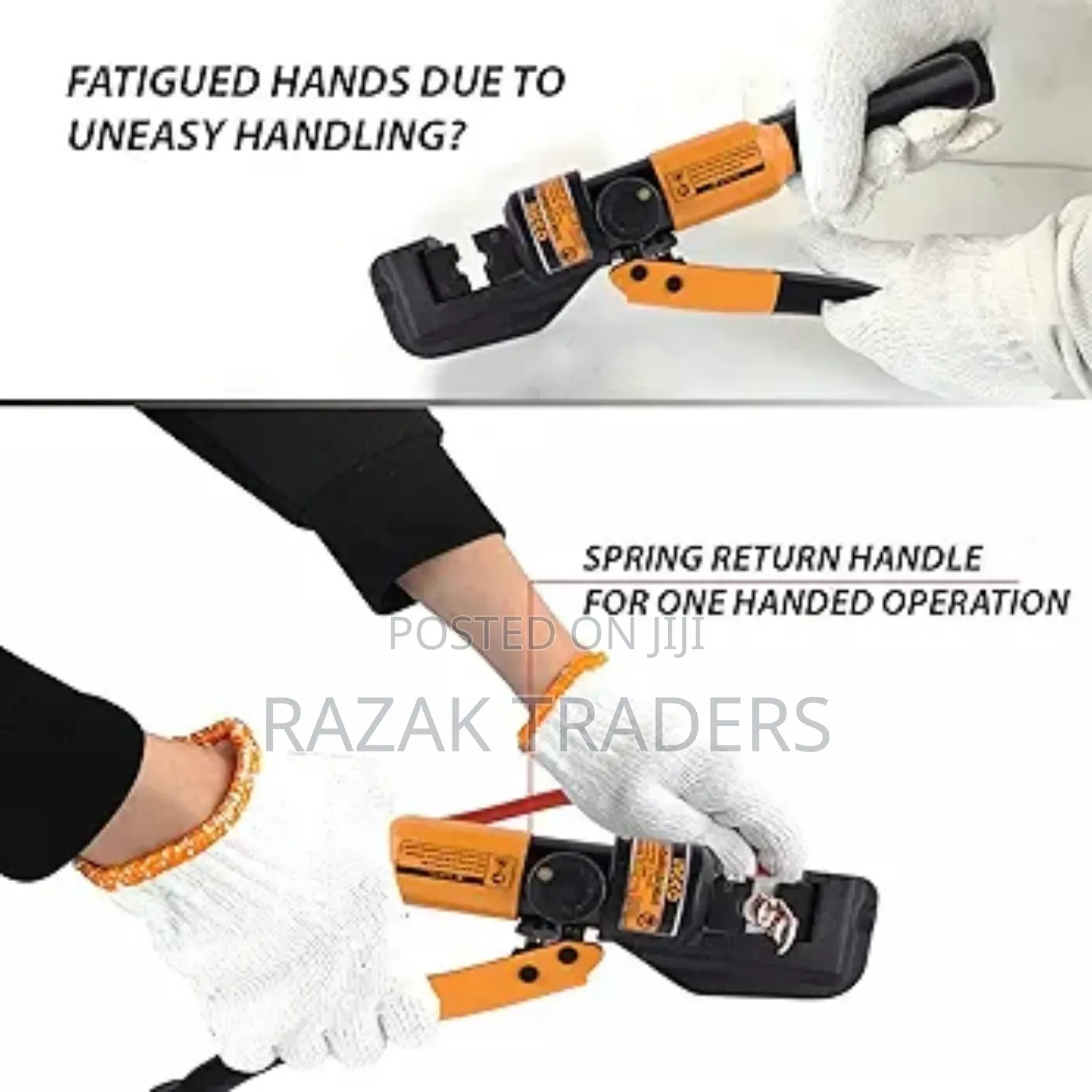Ingco Hhct0170 Hydraulic Crimping Tool Cable Cutter