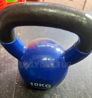 Blue 10 Kg Kettlebell
