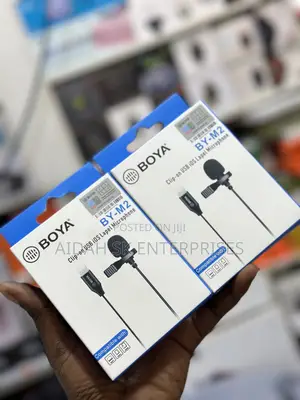Boya Clip on USB Ios Lapel Microphone