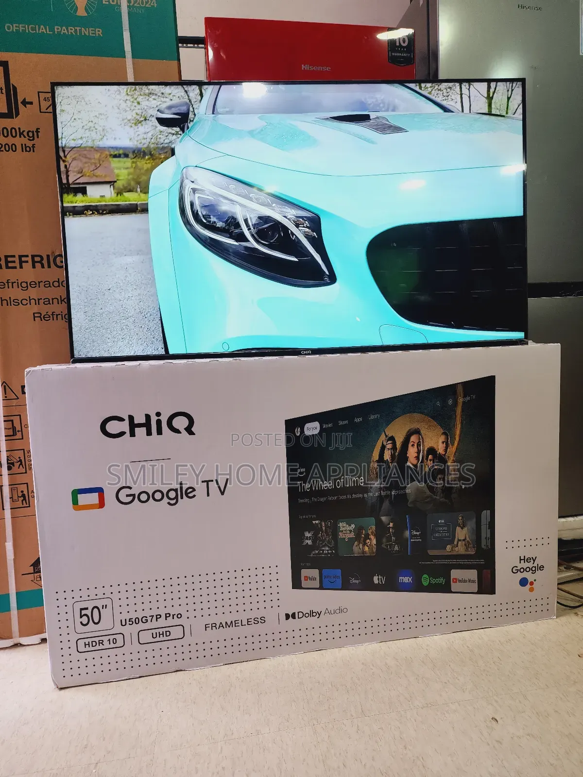 Chiq 50inches Smart Tv Google Tv