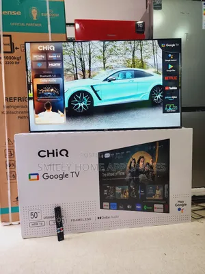 Chiq 50inches Flameless Smart Tv