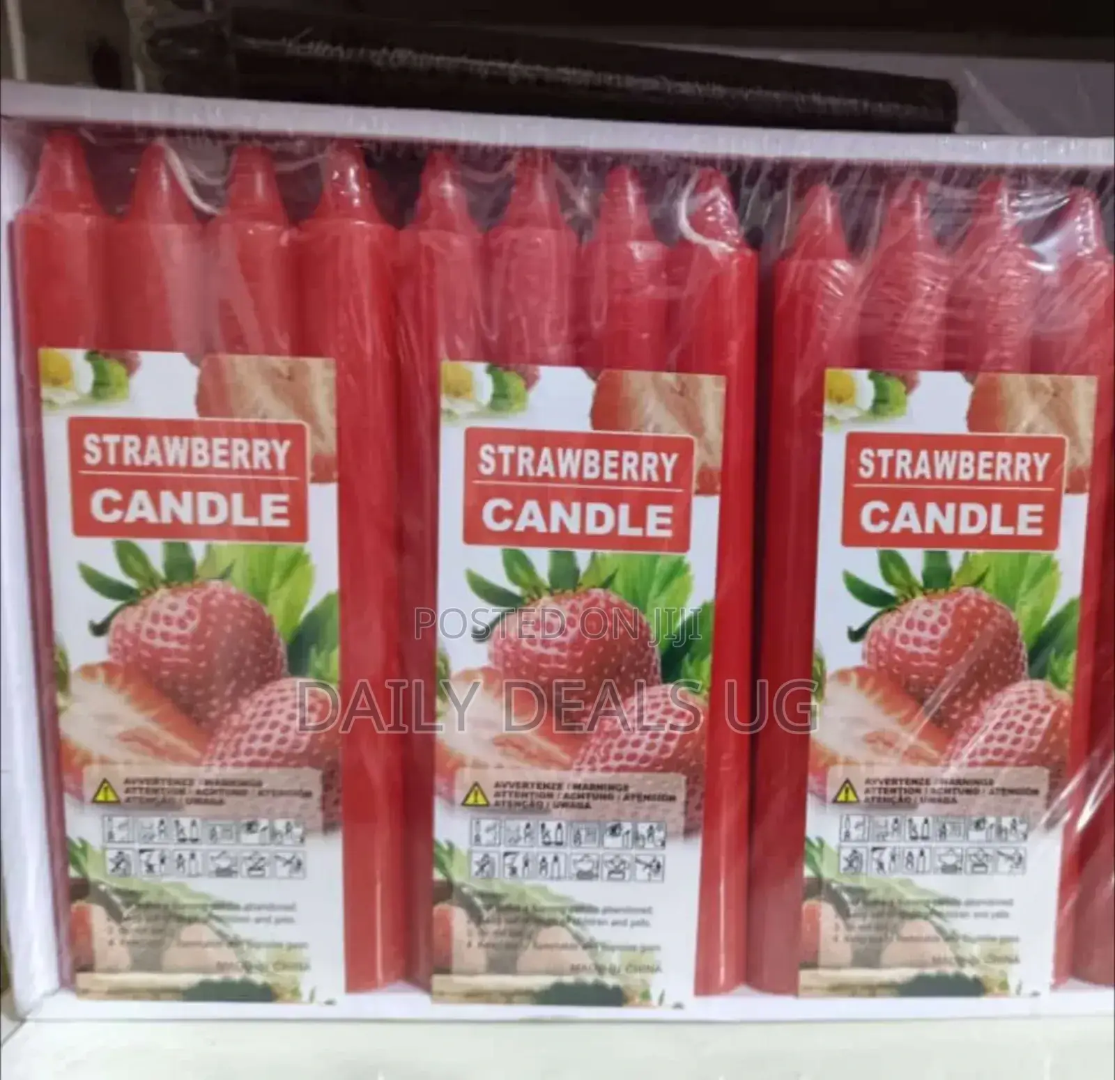 Red Scented Candles