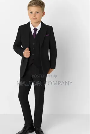 Black Suit for Boys in Kampala.