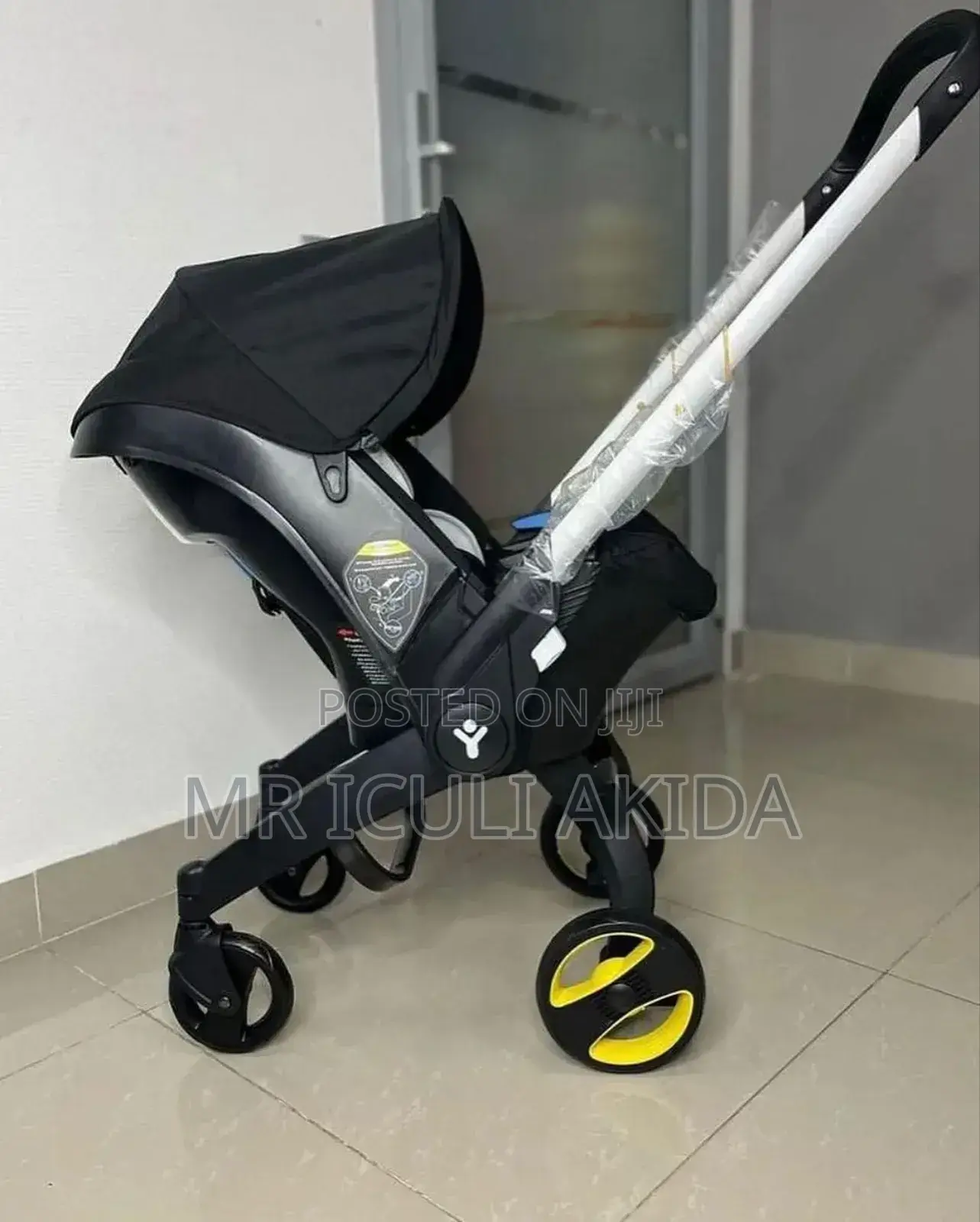 The Doona Original Heavy-Duty Baby Car Seat and Stroller
