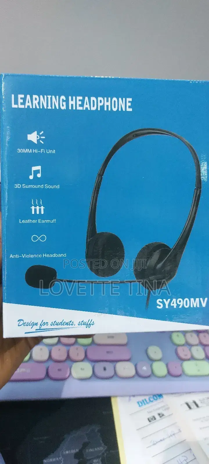Headphone Sy490mv