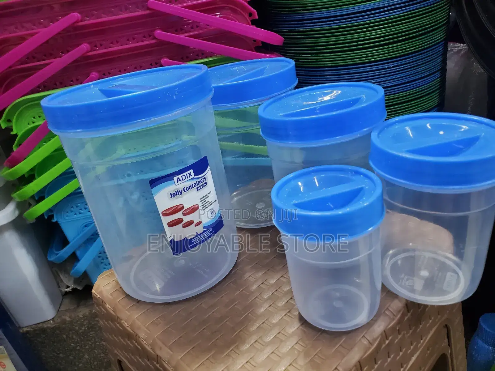 Jolly Food Storage Containers Set 5pcs