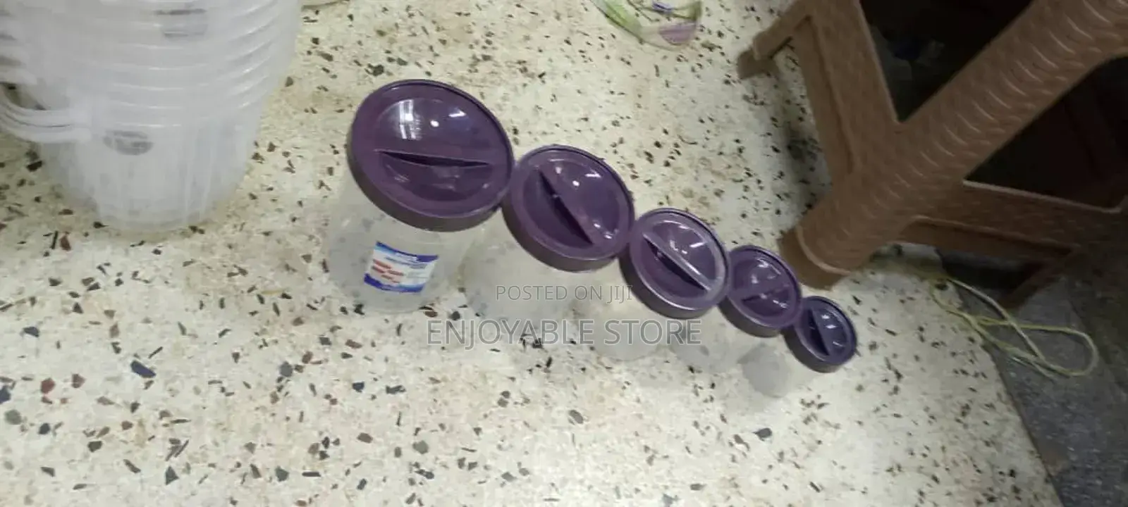 Cube Food Storage Containers 5pcs