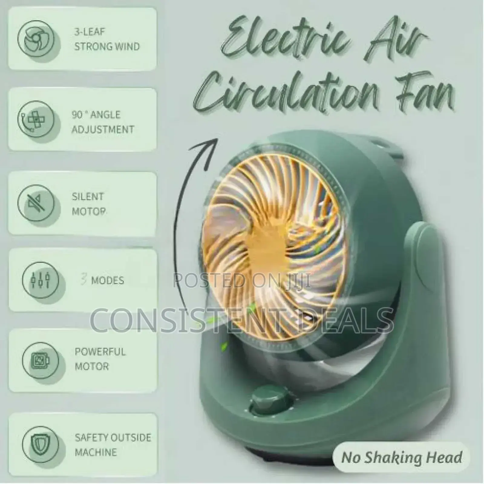 Mini Electric Fan Turbo Desk Cooler Fan