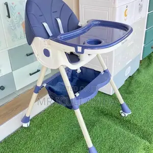 High Adjustable Plastic Baby Feeding Table Chair