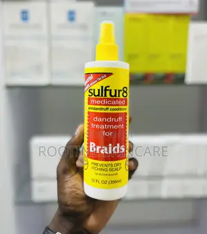 Sulphur 8 Anti Dandruff Itchy Scalp Treatment for Braids