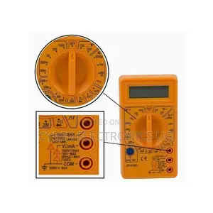 Digital Multimeter LCD Display Dc/Ac Voltage Current