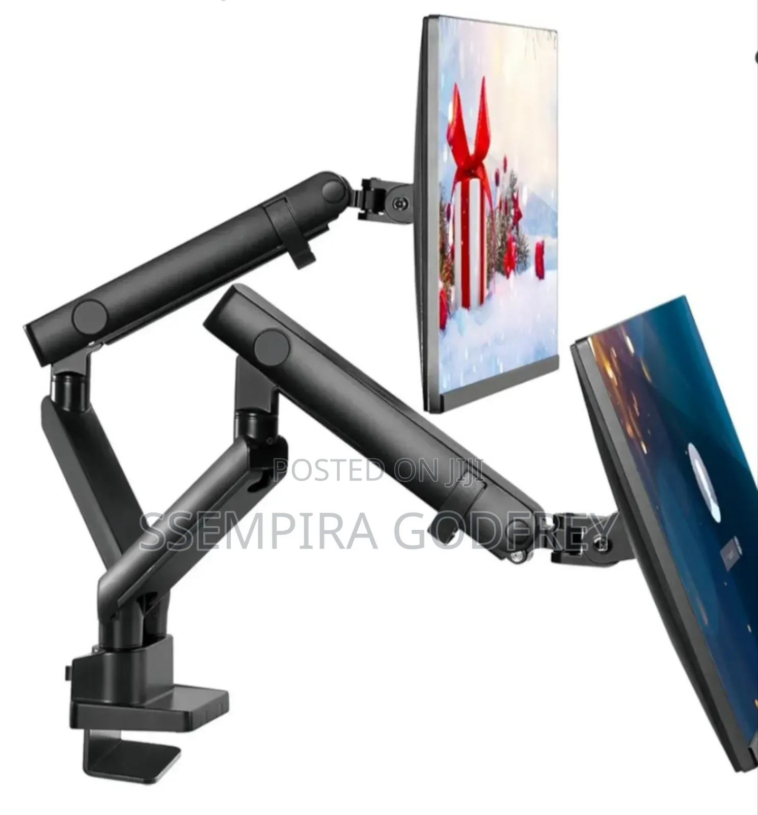 Stand for Monitors With Double Arm