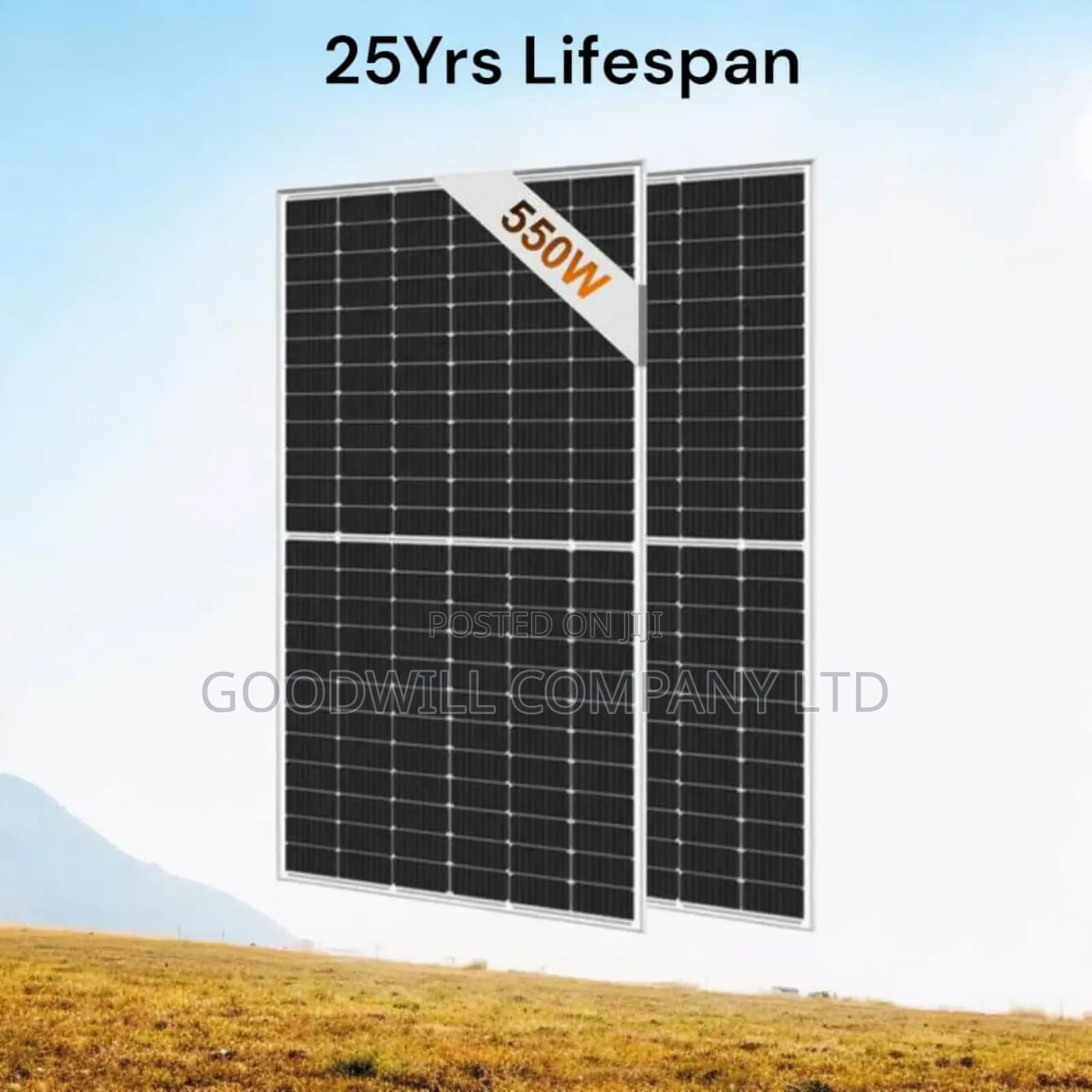 550w Mono Crystalline Solar Eclipse TENNA
