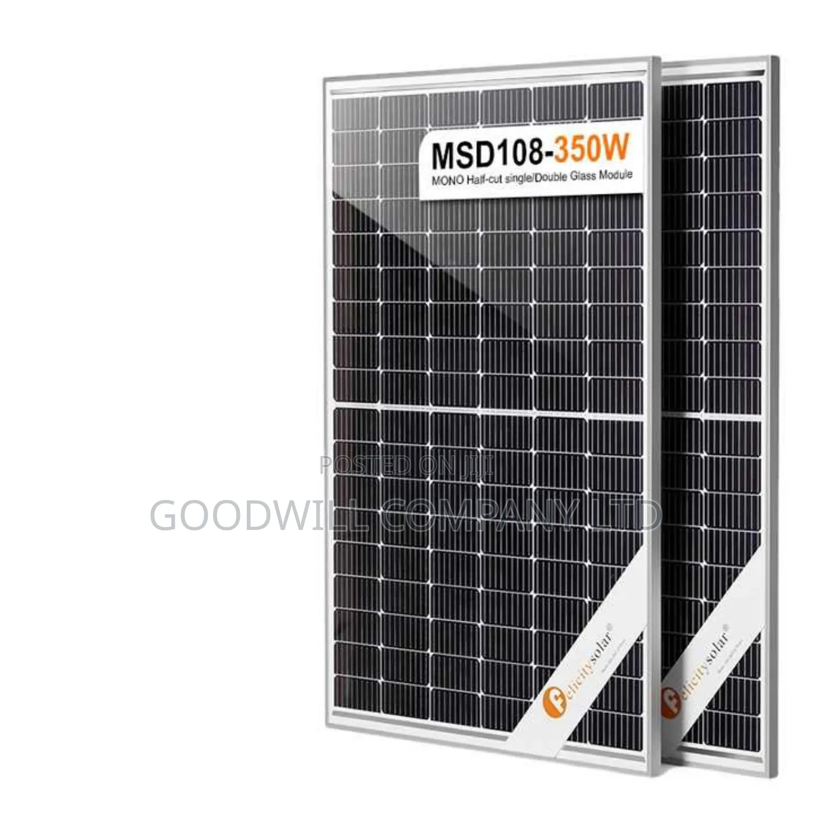 350w Felicity Mono Crystalline Solar Panel Eclipse TENNA