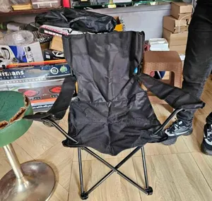 Black Folding Camping Chair – Ultra Lightweight