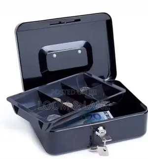 Portable Safe Cash Box