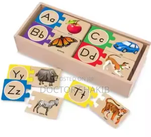 Quality Kids Color Wooden Alphabet Puzzle