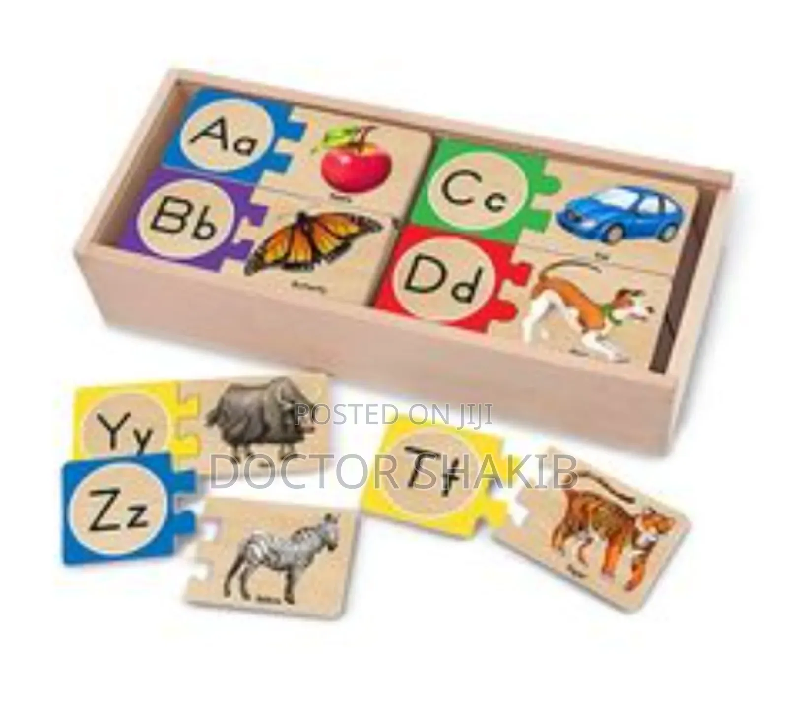 Quality Kids Color Wooden Alphabet Puzzle