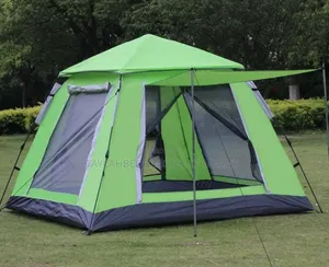 Double Layer Summer Large Family Party Travel Camping Tent