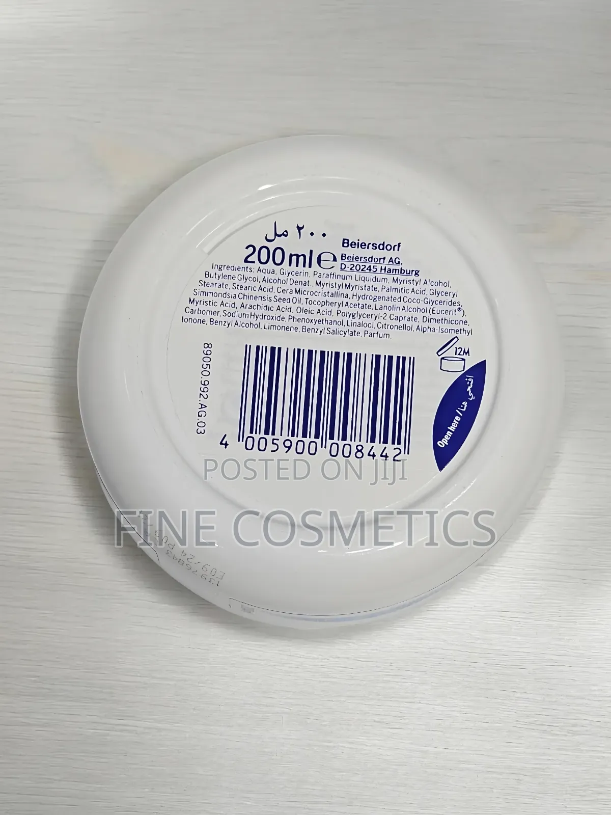 Original Nivea Soft Refreshingly Moisturizing Cream, 200ml