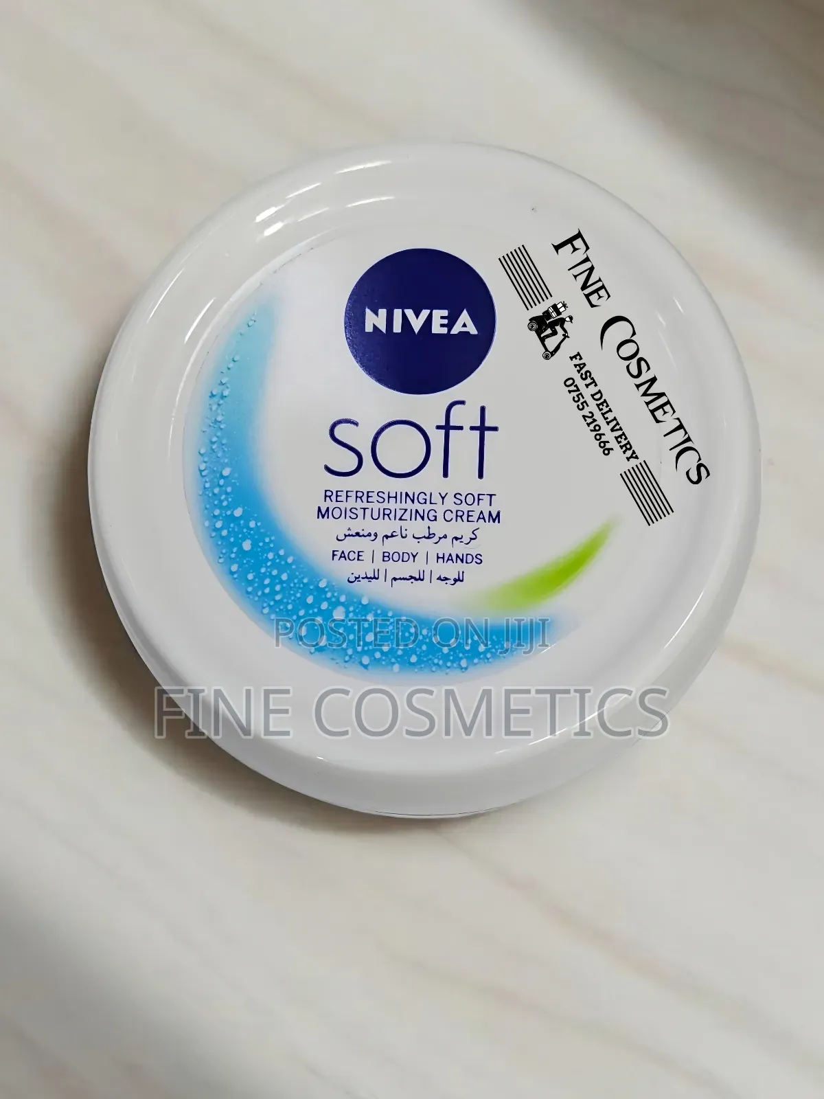 Original Nivea Soft Refreshingly Moisturizing Cream, 200ml