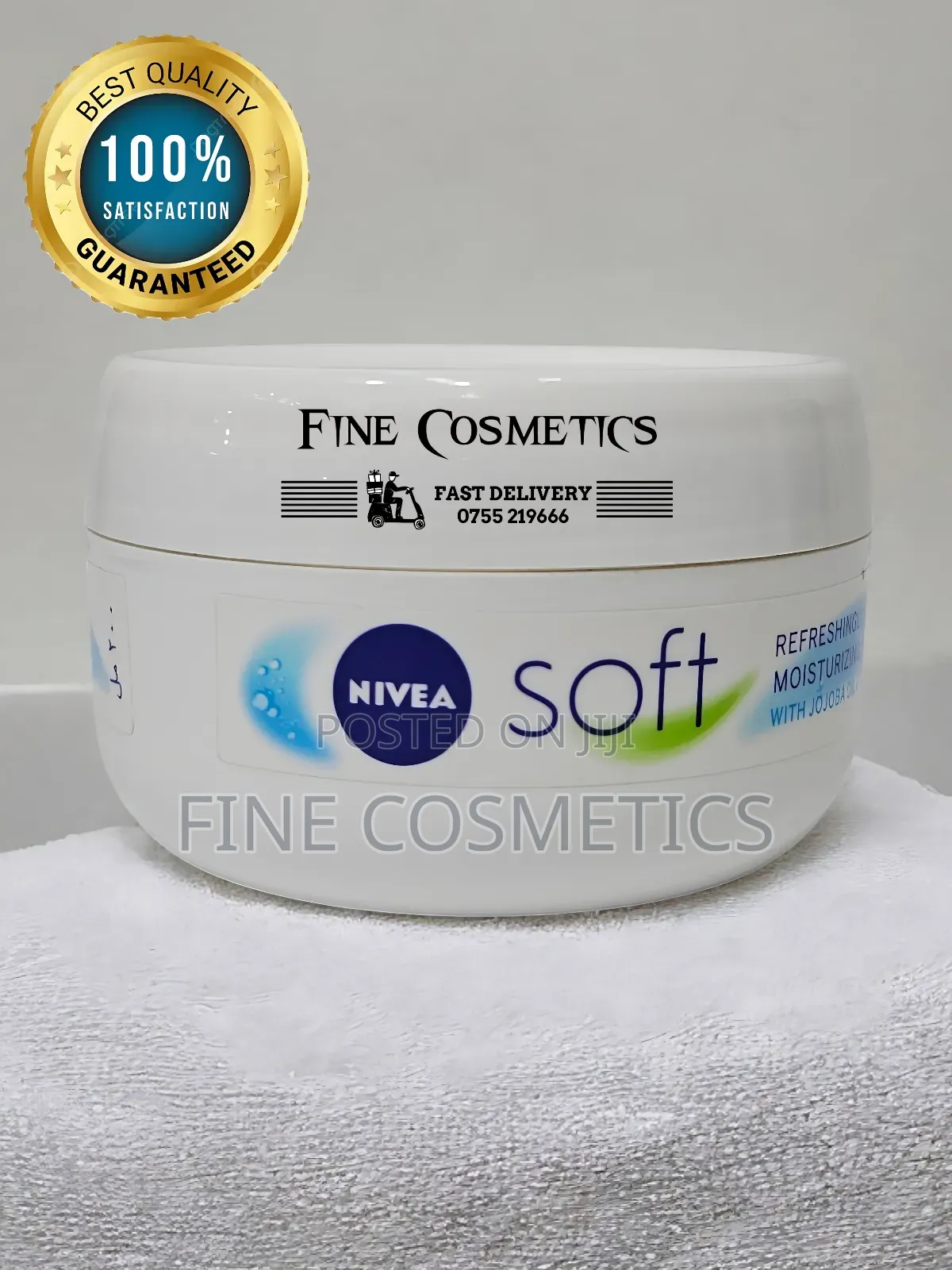 Original Nivea Soft Refreshingly Moisturizing Cream, 200ml