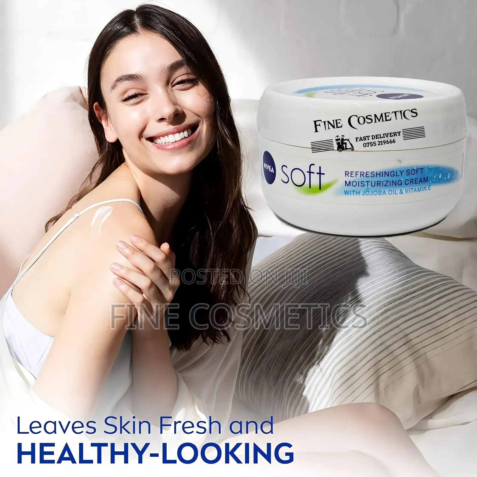 Original Nivea Soft Refreshingly Moisturizing Cream, 200ml