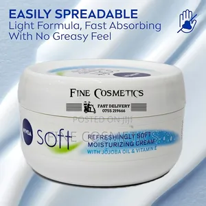 Original Nivea Soft Refreshingly Moisturizing Cream, 200ml