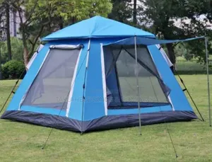 Outdoor Camping Backpacking Tent, Folding 3-6 Person
