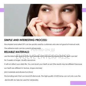 Clear Crystals Teeth Gems