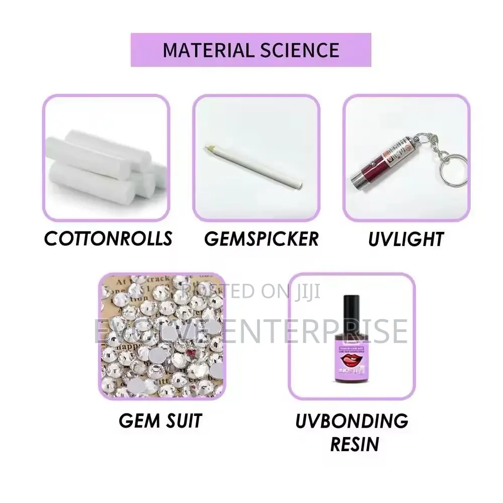 Clear Crystals Teeth Gems