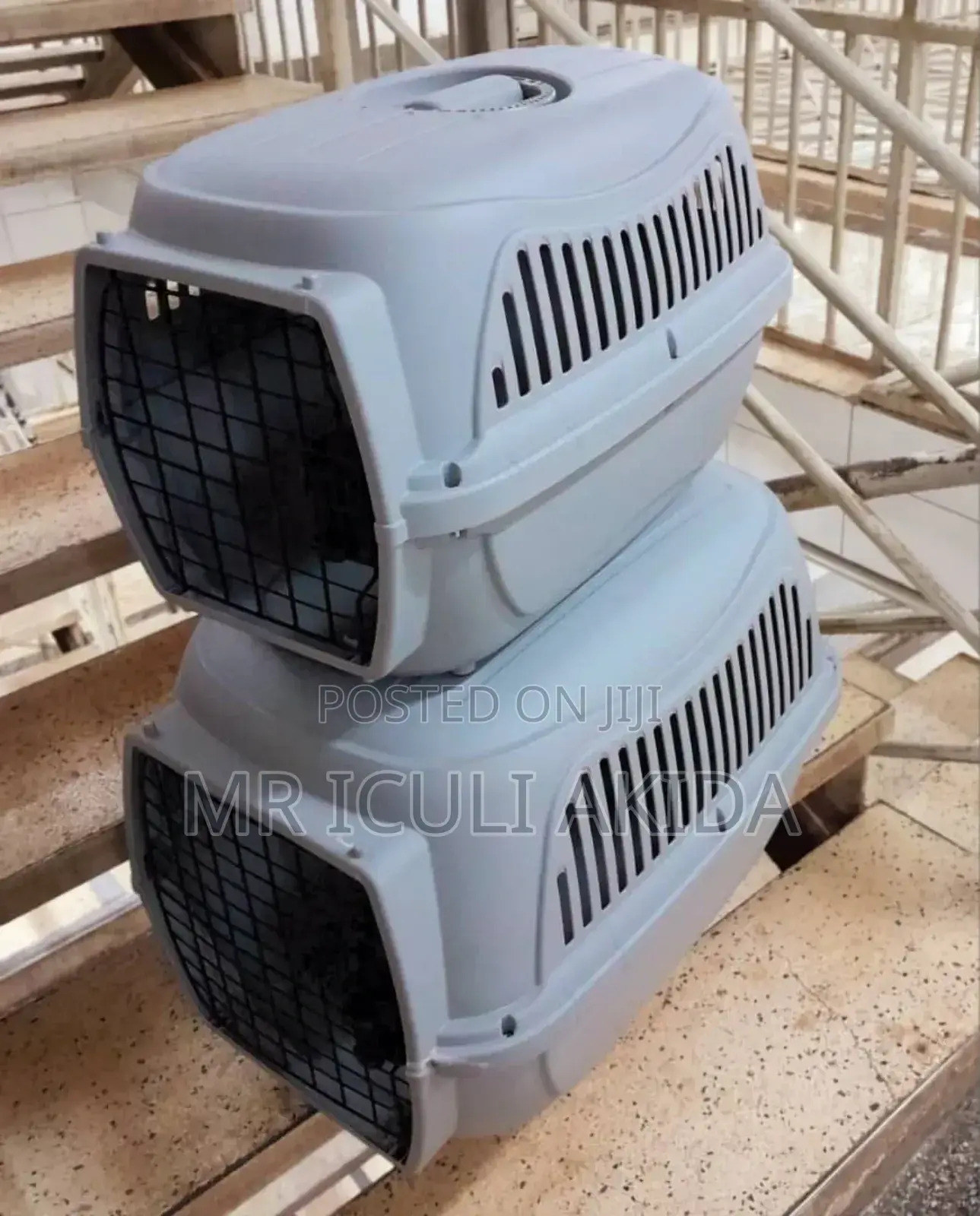 Pet/Dog Cat Plastic Transportation Cage Box