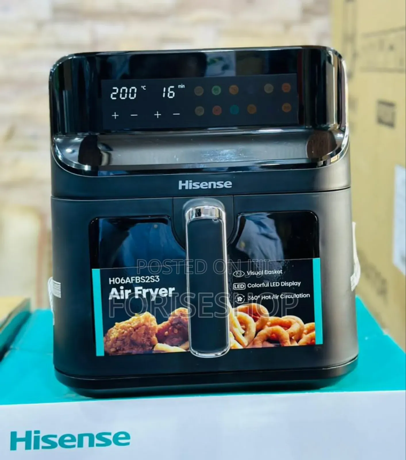 Hisense 6.3L Digital Air Fryer Original