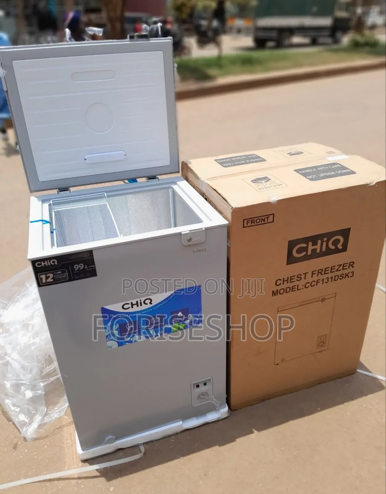 Chiq 131ltr Deep or Chest Freezers Original