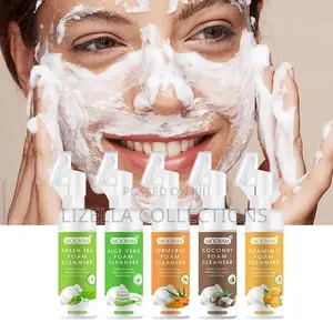 Foam Cleanser-vitamin C, Aloevera, Tumeric Available