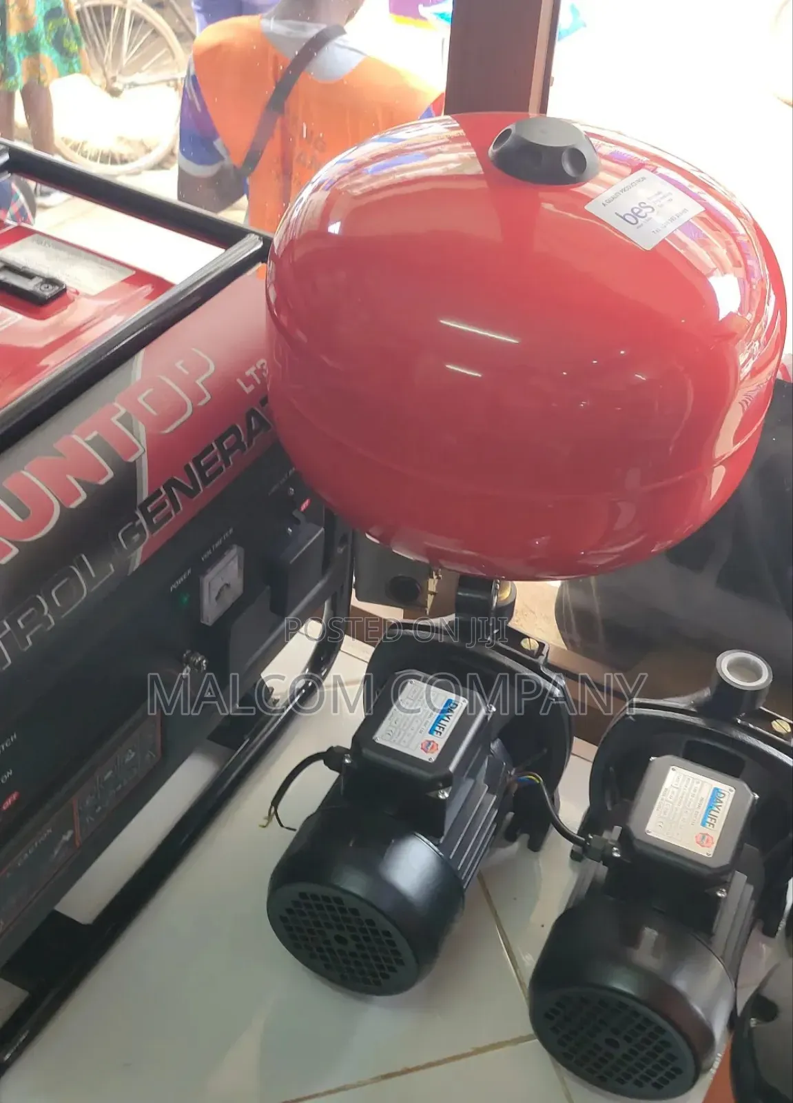High Pressure Tank .
