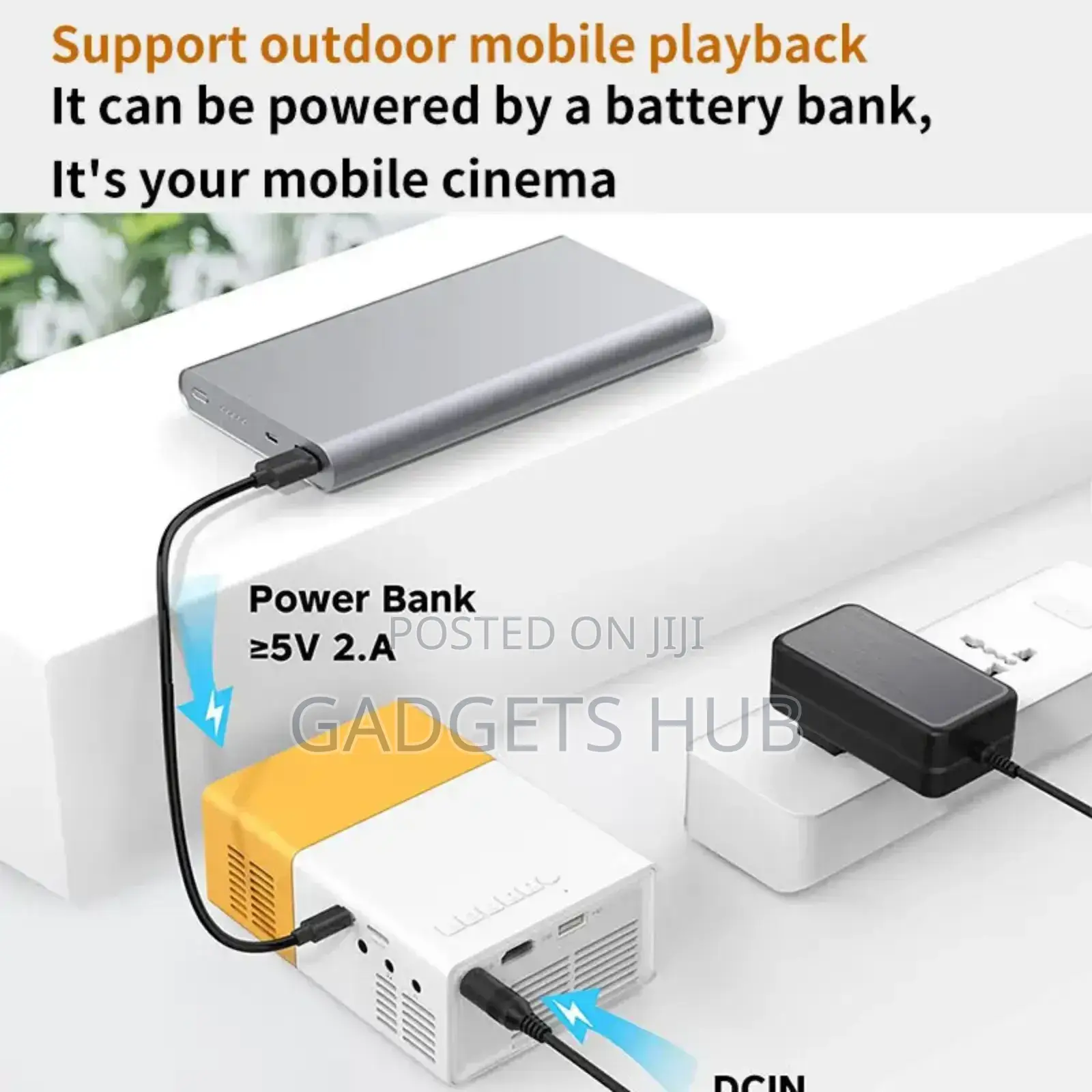 Mini LED Projector 1080P Hdmi-Compatible HD Full Screen