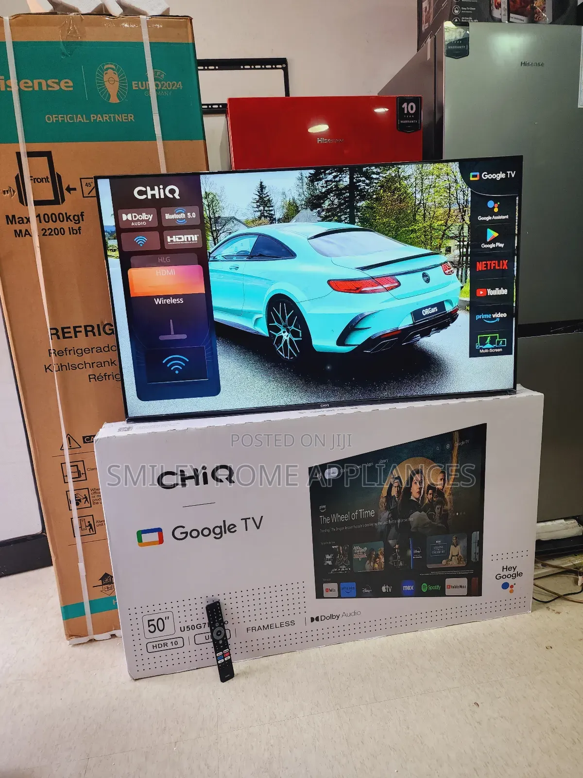 Chiq U50G7P Pro Google Tv 50inches