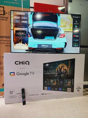 Chiq Frameless 50inches Google Pro Smart Tv